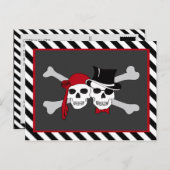 piratenliefde briefkaart (Voorkant / Achterkant)