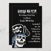 piratenpartij kaart (Voorkant / Achterkant)