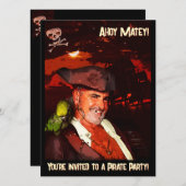 Piratenpartij kaart (Voorkant / Achterkant)