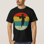 piratenretro  silhouette 70's t-shirt (Voorkant)