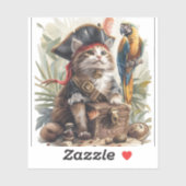 piratenschat sticker (Vel)