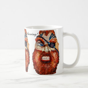 Piratenschilderij "Goedemorgen!" Koffiemok