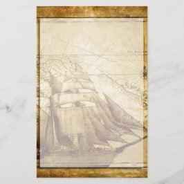 piratenschip briefpapier