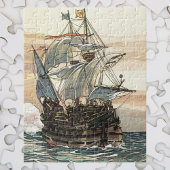 Piratenschip, Galleon Sailing on the Ocean Legpuzzel
