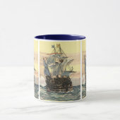  Piratenschip, Galleon Sailing on the Ocean Mok (Midden)