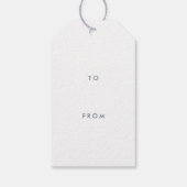 Piratenschip met dieren Kinder partij Cadeaulabel (Achterkant)