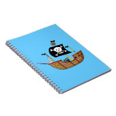 Piratenschip Notitieboek (Rechterzijde)