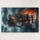 piratenschip puzzel (Horizontaal)