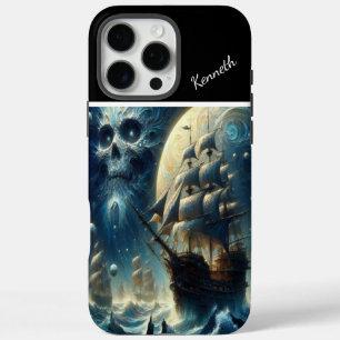 Piratenschip Skull Moon's Shadow iPhone 16 Pro Max Hoesje