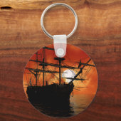 Piratenschip Sleutelhanger (Voorkant)