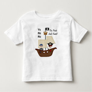 Piratenschip Treasure Kinder Kinder Shirts