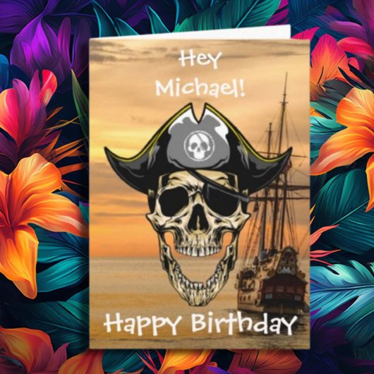 Piratenskelet Geesterschip Kaart