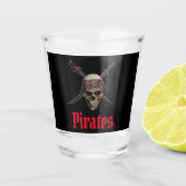 Piratenskelet Shot Glas (Voorkant)