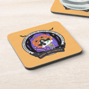 Piratenskeletkat Hard plastic Bier Onderzetter
