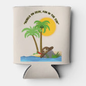 piratenstrand blikjeskoeler (Voorkant)