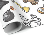 Piratenthematroon Cadeaupapier (Rol Hoek)