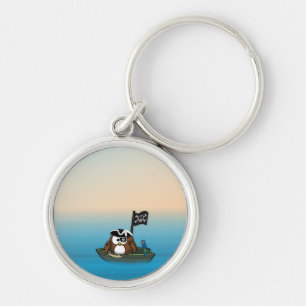 piratenuil - mode accessoires sleutelhanger