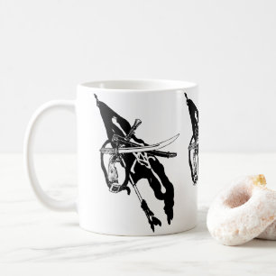 piratenvlag, Jolly Roger Skull Crossbones Koffiemok