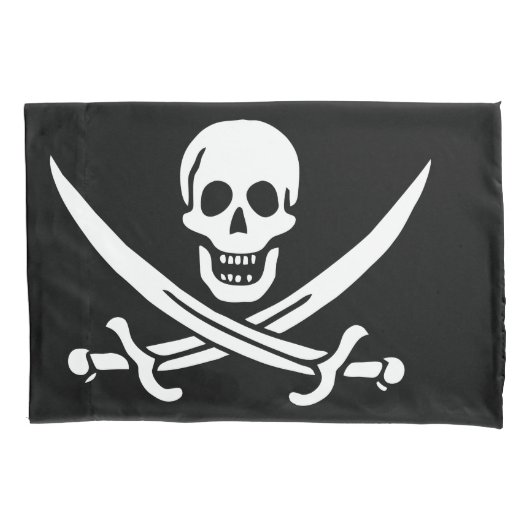 Piratenvlag Kussensloop (Voorkant)