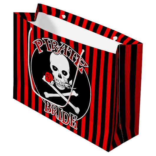 Piratenvrouw Cadeautasje (Voorkant Gekanteld)