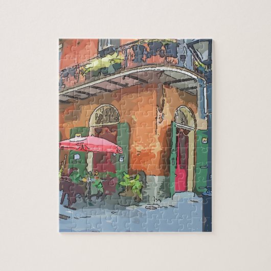 Pirates Alley New Orleans Legpuzzel (Verticaal)