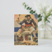 Pirates Boarding Ship Briefkaart (Staand voorkant)