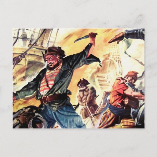 Pirates Briefkaart (Voorkant)