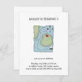 Pirates · Carte de pirate (Devant / Derrière)