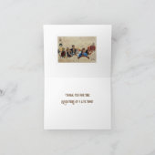 "Pirates !" Carte de remerciements (Intérieur)