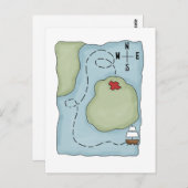 Pirates ・ Carte des pirates (Devant / Derrière)