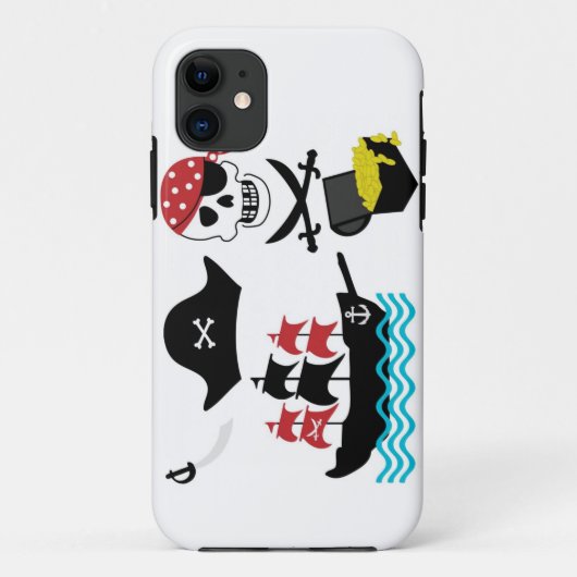 Pirates Case-Mate iPhone Case (Achterkant)