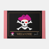 Pirates Drapeau & Capitaine Grace, tapis de maison (Devant)