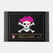 Pirates Drapeau & Capitaine Grace, tapis de maison (Devant)