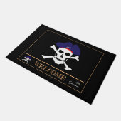 Pirates Drapeau & Capitaine Jack, tapis de maison (Incliné)