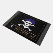 Pirates Drapeau & Capitaine Jack, tapis de maison (Incliné)