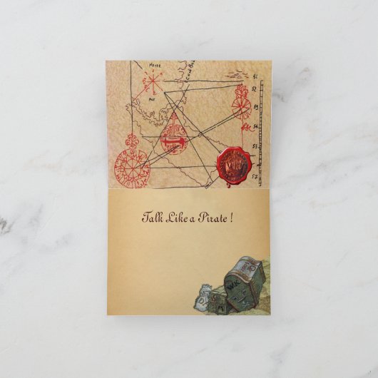 PIRATES ET PIRATES ANCIENS CARTES DE TRÉSOR (Intérieur)