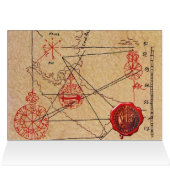 PIRATES ET PIRATES ANCIENS CARTES DE TRÉSOR (Intérieur Horizontal (Haut))