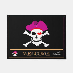 Pirates Flag & Captain Grace, tapis maison /Bienve