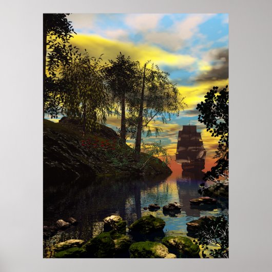 Pirates Inlet Poster (Voorkant)