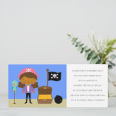 Pirates Invitations de fête d'anniversaire (pour l (Debout devant)