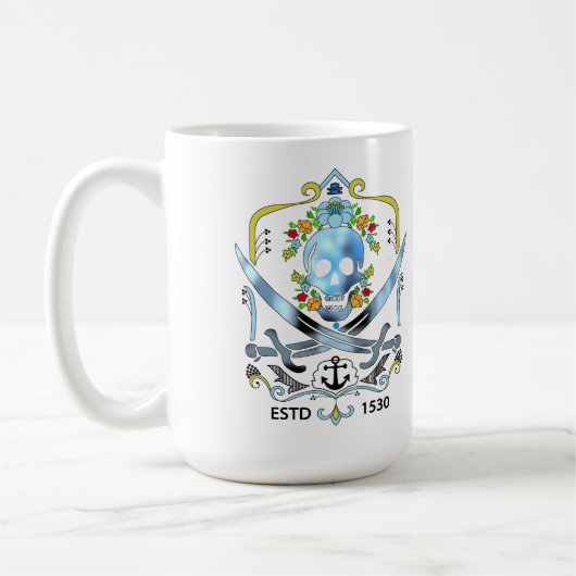 pirates koffiemok (Links)