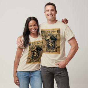 Pirates of the Caribbean-krant T-shirt