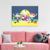 Pirates Photo Boy [24x18 Pouces] Toile Imprimer (Insitu(Salon))
