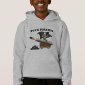 pirates puck enfants sweat - shirt à capuche (Devant)