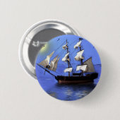 Pirates Ronde Button 5,7 Cm (Voorkant /achterkant)