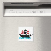 Pirates Ship Magnet (In Situ (Lave-vaisselle))