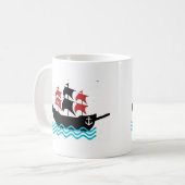 Pirates Ship Mug (Devant gauche)