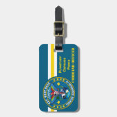 Pirates Squadron Bagagelabel (Voorkant verticaal)