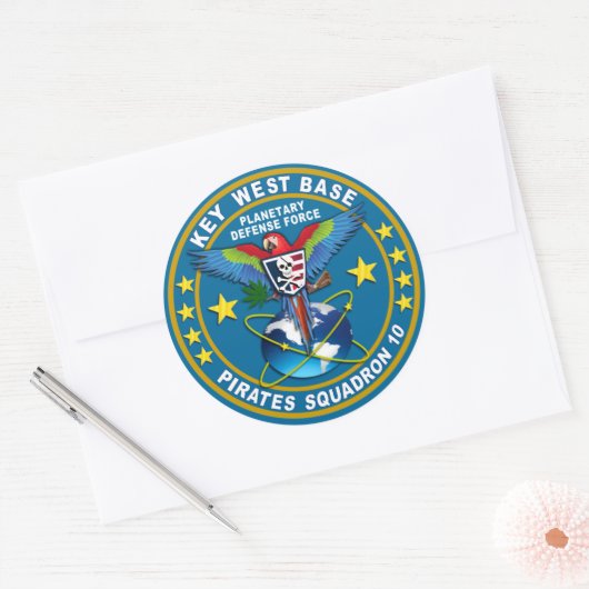 Pirates Squadron Stickers (Envelop)