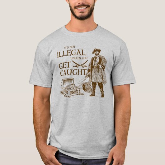 Pirates T-shirt (Voorkant)